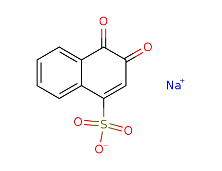 Molecular Structure of 521-24-4 (1,2-Naphthoquinone-4-sulfonic acid sodium salt)