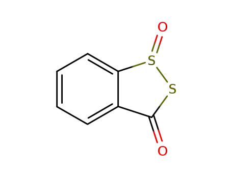 1-oxo-1H-1λ4-benzo[1,2]dithiol-3-one