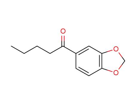 Molecular Structure of 63740-98-7 (1-(benzo[d][1,3]dioxol-5-yl)pentan-1-one)