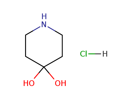 40064-34-4,4,4-Piperidinediol hydrochloride,2,3,5,6-tetrahydropyridin-4-one;Piperonylamine;Piperidone HCL;4,4-Dihydroxypiperidine hydrochloride;4-Pieridone monohydrochloride;
