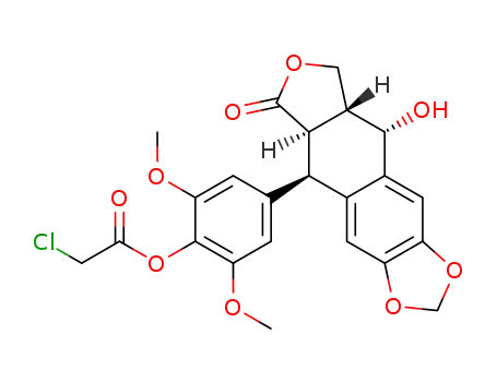 4'-O-chloroacetyl-4'-O-demethyl-4-epipodophyllotoxin