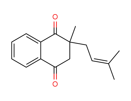 2,3-dihydro-2-methyl-2-(3-methyl-but-2-enyl)-1,4-naphthoquinone