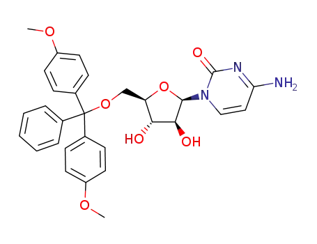 4-Amino-1-{(2R,3S,4S,5R)-5-[bis-(4-methoxy-phenyl)-phenyl-methoxymethyl]-3,4-dihydroxy-tetrahydro-furan-2-yl}-1H-pyrimidin-2-one