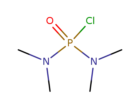 Molecular Structure of 1605-65-8 (Bis(dimethylamino)phosphoryl chloride)