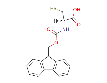 Molecular Structure of 135248-89-4 (Fmoc-L-Cysteine)