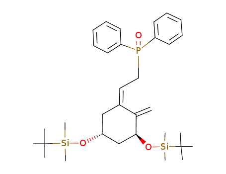 [3S-(1Z,3a,5b)]-[2-[3,5-Bis[[(tert-butyl)dimethylsilyl]oxy]-2-methylenecyclohexylidene]ethyl]diphenylphosphineoxide