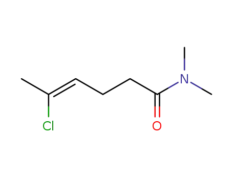 N,N-dimethyl-5-chloro-4-hexenamide