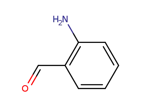 Molecular Structure of 529-23-7 (2-Aminobenzaldehyde)