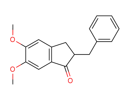 2-benzyl-5,6-dimethoxy-2,3-dihydro-1H-inden-1-one