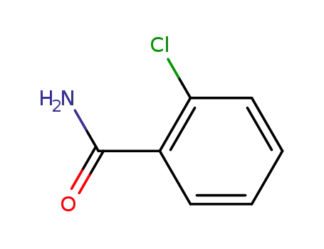 Molecular Structure of 609-66-5 (2-Chlorobenzamide)