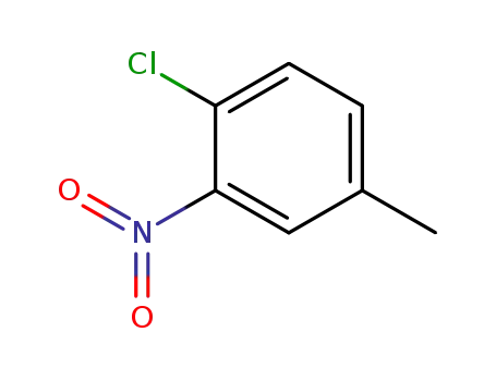 Molecular Structure of 89-60-1 (4-Chloro-3-nitrotoluene)
