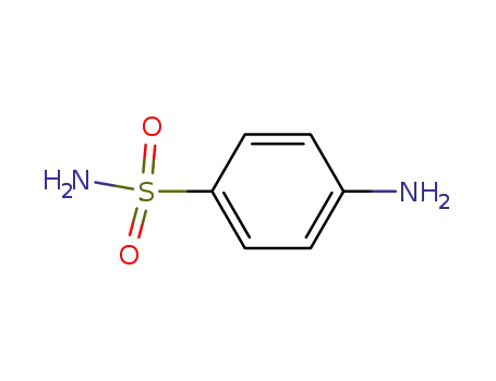 Molecular Structure of 63-74-1 (Sulfanilamide)