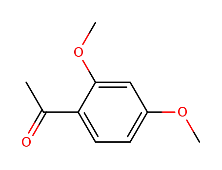 Molecular Structure of 829-20-9 (2,4-Dimethoxyacetophenone)