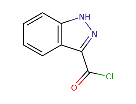 1H-indazole-3-carbonyl chloride