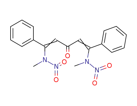 1,4-Pentadien-3-one, 1,5-bis(methylnitroamino)-1,5-diphenyl-