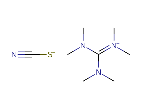 Hexamethylguanidinium thyocyanate