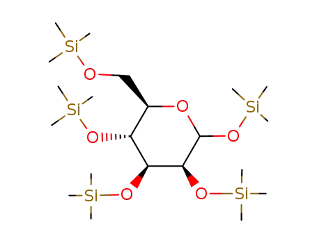 Molecular Structure of 55529-69-6 (TRIMETHYLSILYL-D(+)MANNOSE)
