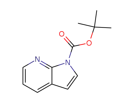 Molecular Structure of 138343-77-8 (1-Boc-7-azaindole)
