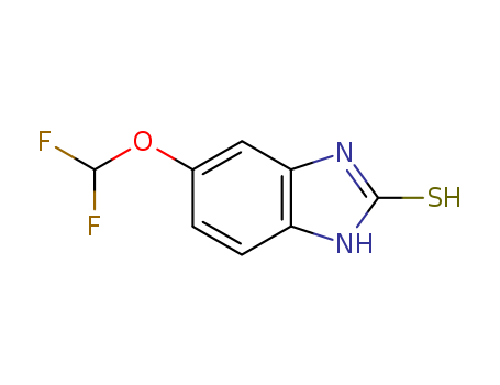 97963-62-7,5-(Difluoromethoxy)-2-mercapto-1H-benzimidazole,5-Difluoromethoxy-2-mecapto-1H-benzimidazole;5-Difluoromethoxy-2- mercapto-1H-benzimidazole;5-Difluoromethoxy-2-mercapto-1h-benzimidazole;5-(Difluoromethoxy)-2-mercapto-1H-;5-Difluormethoxy-2-Mercapto-1H-Benzinmidazole;5-Difluromethoxy-2-Mercapto-1H-Benzimidazole;2-Mercapto-5-difluoromethoxy benzimidazole;5-Difluoromethoxy-1H-benzoimidazole-2-thiol;5-Difuormethoxy-2-mercapto-1-H-benzinmidazole;