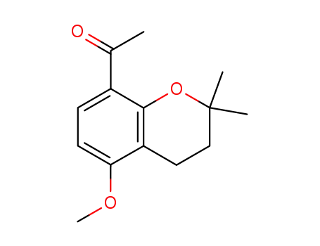 8-acetyl-2,2-dimethyl-5-methoxychroman