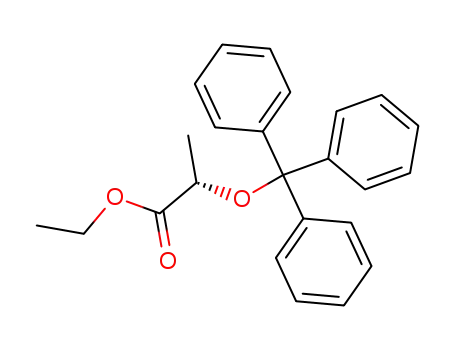 ethyl (S)-2-(trityloxy)propionate