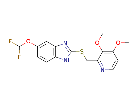 5-Difluoromethoxy-2-{[(3,4-dimethoxy-2-pyridinyl)methyl]thio}-1H-benzimidazole(102625-64-9)