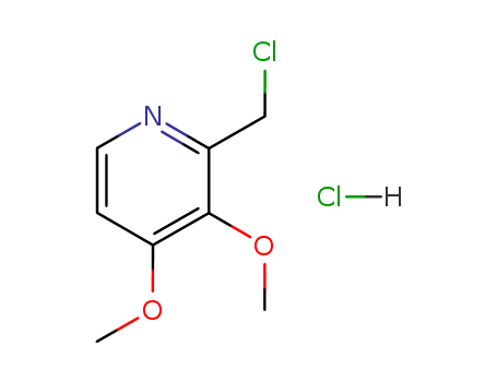 2-Chloromethyl-3,4-dimethoxypyridinium chloride(72830-09-2)