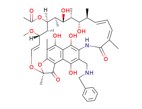 3-(benzylamino-methyl)-rifamycin