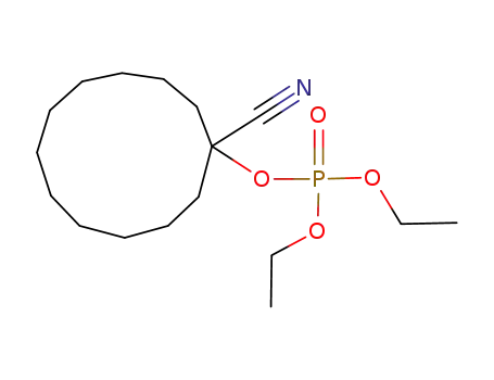 1-cyanocyclododecyl diethylphosphate