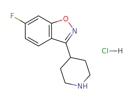 6-fluoro-3-(piperidin-4-yl)benzo[d]isoxazole hydrochloride