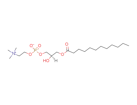Molecular Structure of 20559-18-6 (L-ALPHA-LYSOPHOSPHATIDYLCHOLINE, LAUROYL)