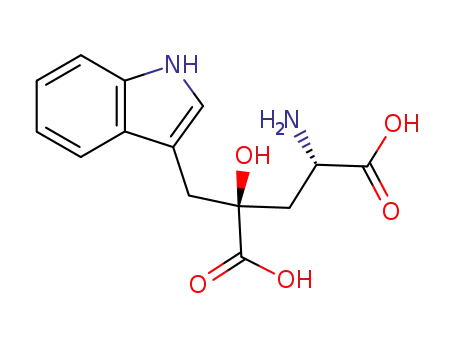 (2S,4S)-2-((1H-indol-3-yl)methyl)-4-amino-2-hydroxypentane-1,5-dioic acid