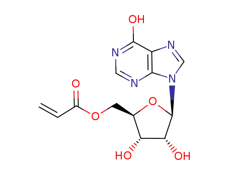 Acrylic acid (2R,3S,4R,5R)-3,4-dihydroxy-5-(6-hydroxy-purin-9-yl)-tetrahydro-furan-2-ylmethyl ester