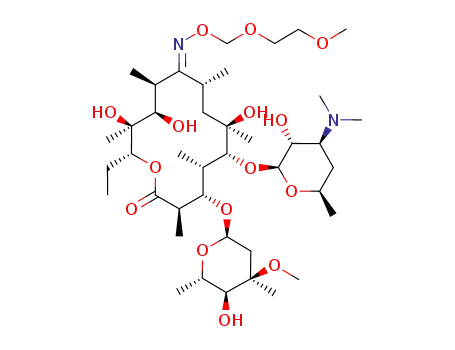 Molecular Structure of 80214-83-1 (Roxithromycin)