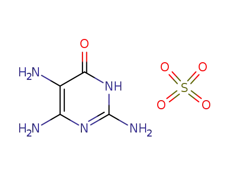 2,5,6-triaminopyrimidin-4(3H)-one sulfate