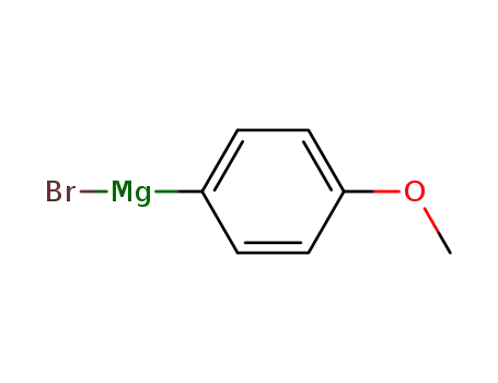 Molecular Structure of 13139-86-1 (4-Methoxyphenylmagnesium bromide)