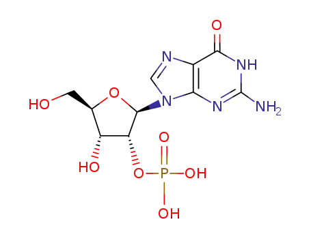 Molecular Structure of 130-50-7 (2'-Guanylic acid)