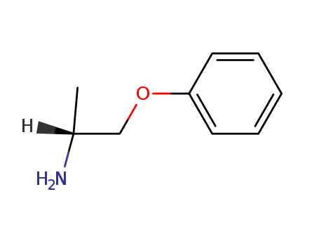 Molecular Structure of 45972-74-5 (1-Phenoxy-2-propylamine)