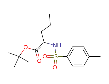(2S)-(N-para-toluenesulphonylamino)pentanoic acid tert-butyl ester