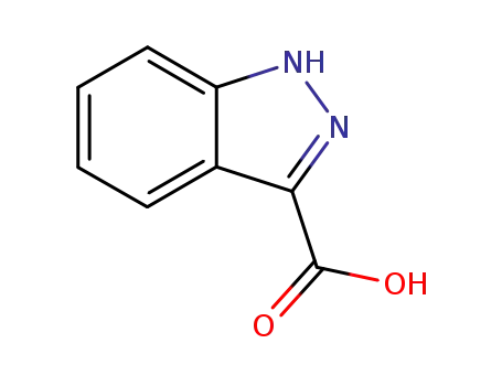 Molecular Structure of 4498-67-3 (Indazole-3-carboxylic acid)