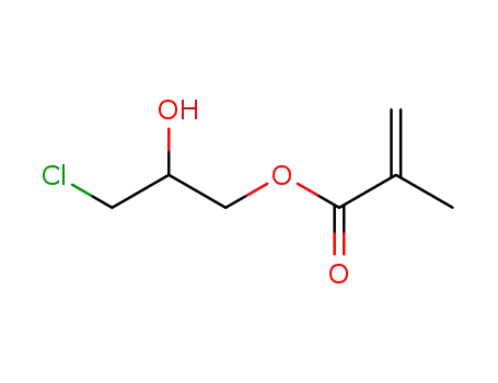 Molecular Structure of 13159-52-9 (3-CHLORO-2-HYDROXYPROPYL METHACRYLATE)