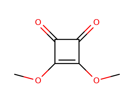Molecular Structure of 5222-73-1 (3,4-Dimethoxy-3-cyclobutene-1,2-dione)