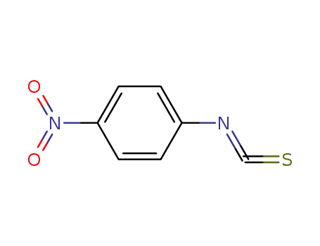 Molecular Structure of 2131-61-5 (4-NITROPHENYL ISOTHIOCYANATE)