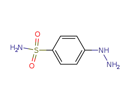 Molecular Structure of 4392-54-5 (4-Hydrazinobenzenesulfonamide)
