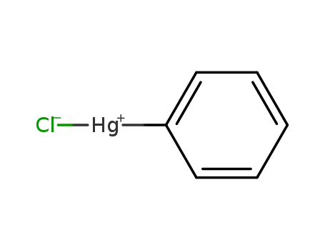 Molecular Structure of 100-56-1 (PHENYLMERCURIC CHLORIDE)