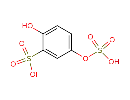 2-Hydroxy-5-sulfooxy-benzenesulfonic acid