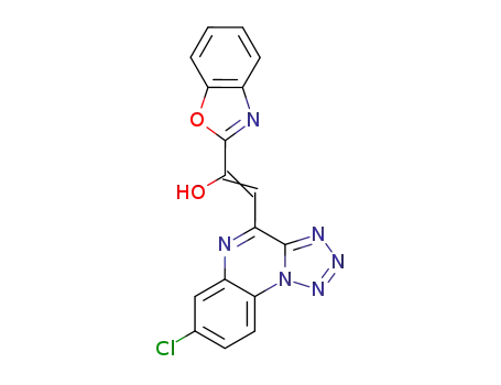 4-<2-(2-benzoxazolyl)-2-hydroxyvinyl>-7-chlorotetrazolo<1,5-a>quinoxaline