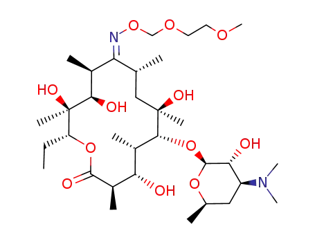 Molecular Structure of 214902-82-6 (Decladinose Roxithromycin (Roxithromycin Impurity B))