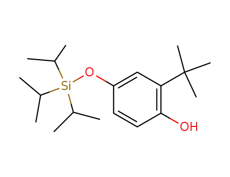 2-(1,1-dimethylethyl)-4-(triisopropylsilyloxy)phenol