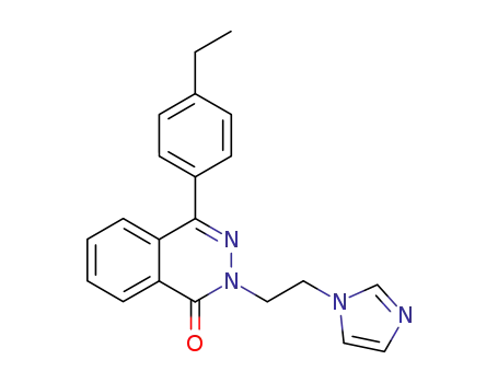 4-(4-Ethyl-phenyl)-2-(2-imidazol-1-yl-ethyl)-2H-phthalazin-1-one